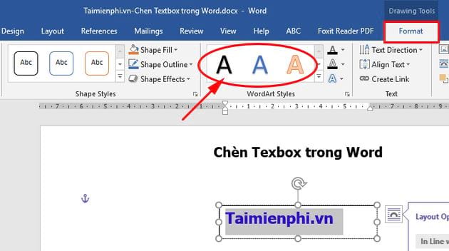 How to insert Text Box in Word simply, anyone can do it Picture 7