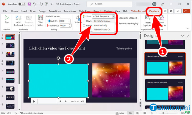 How to insert video into Powerpoint 2010 without errors, blurring, or stuttering Picture 8