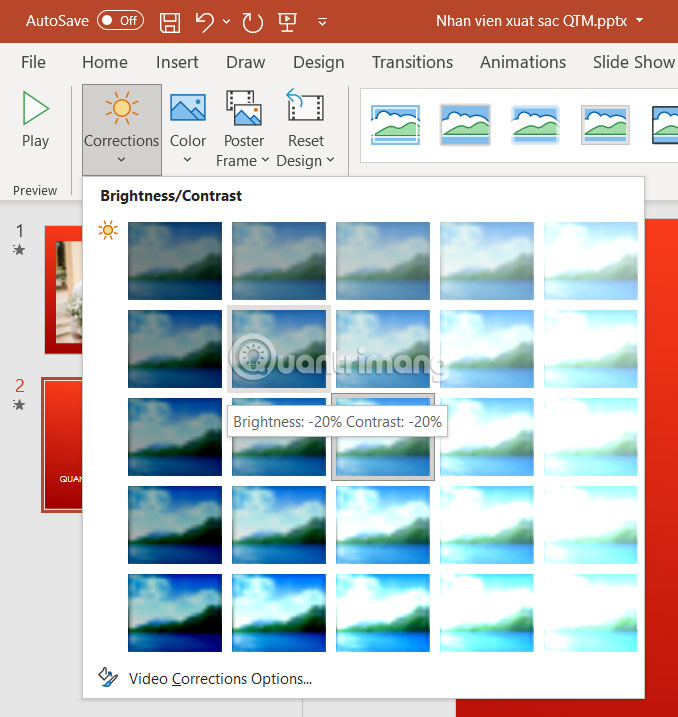How to insert videos into PowerPoint easily and without errors Picture 12