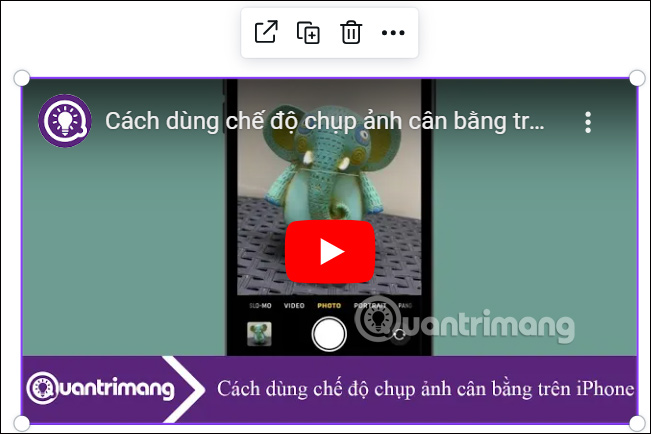 Picture 4 of How to insert YouTube videos into a document in Canva