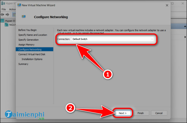 How to install a virtual machine on Windows 11 using Hyper-V Manager Picture 10