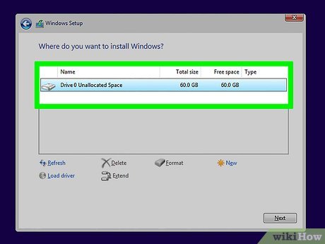 How to Install an Operating System on a New Computer Picture 14