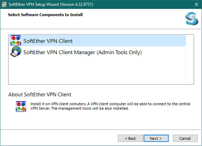 Creating a Virtual Network Adapter in SoftEther VPN Client Manager