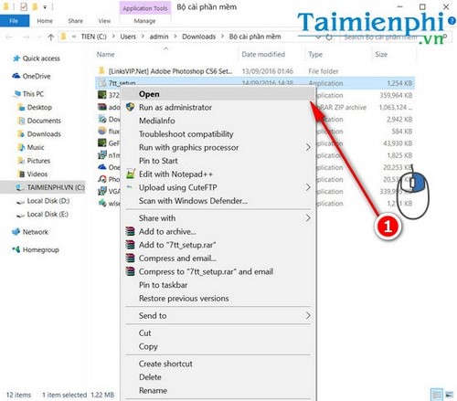 Picture 1 of How to install and set up 7+ Taskbar Tweaker on your computer.