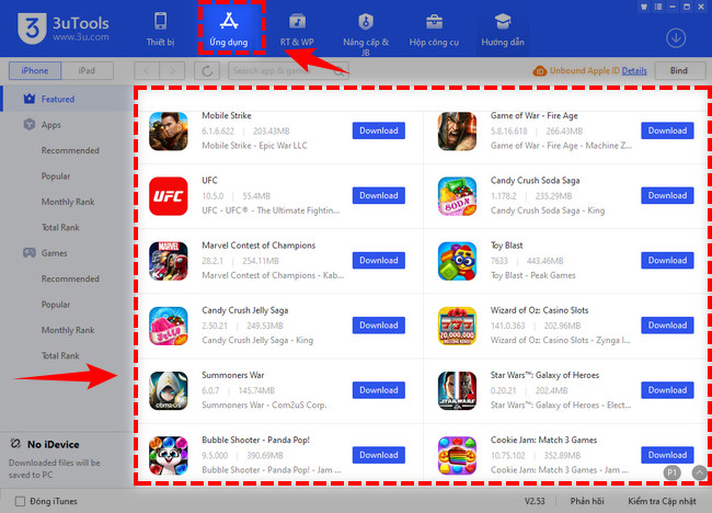 Picture 5 of How to install and use 3uTools to connect your iPhone to your computer or laptop.