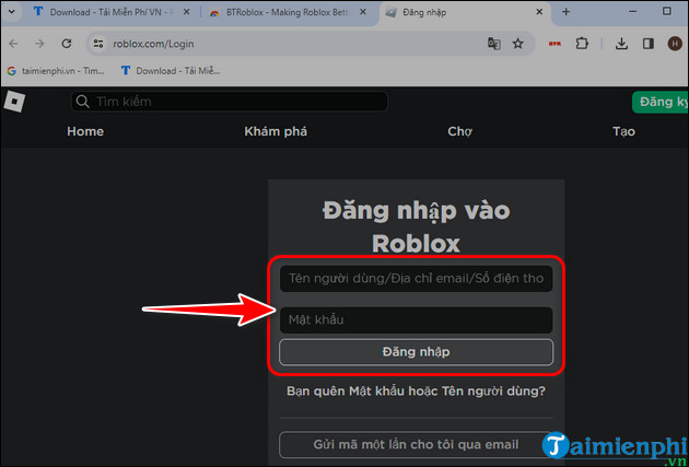 How to install and use BTRoblox on Google Chrome Picture 4