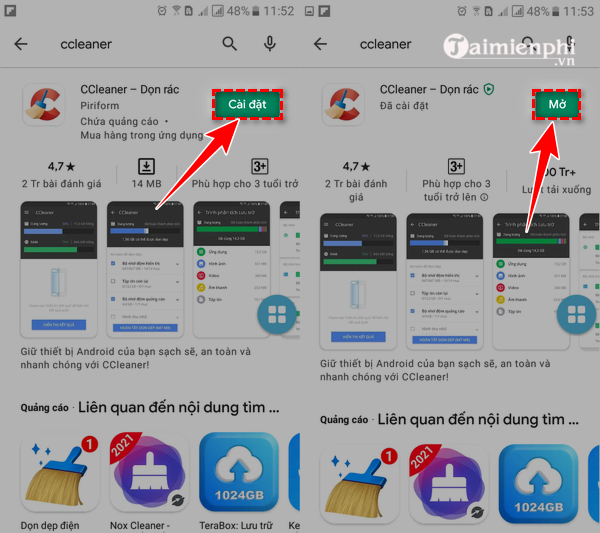 Picture 2 of How to install and use CCleaner on Android phones