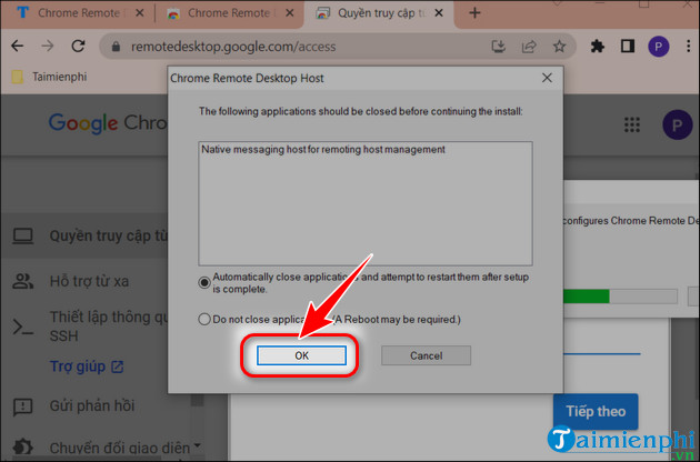 Picture 10 of How to install and use Chrome Remote Desktop on PC, Android, and iOS.