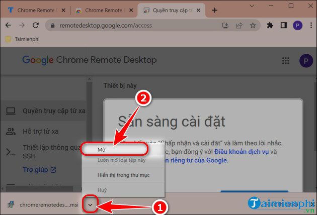 Picture 7 of How to install and use Chrome Remote Desktop on PC, Android, and iOS.