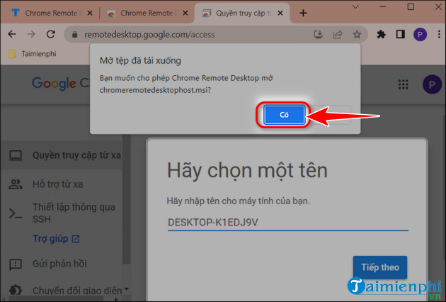 Picture 9 of How to install and use Chrome Remote Desktop on PC, Android, and iOS.
