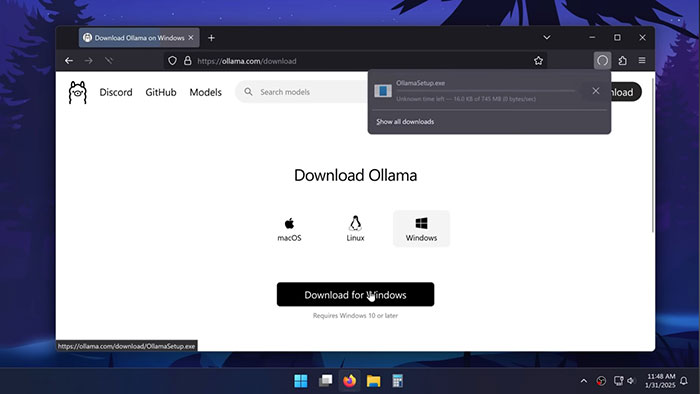 How to install and use DeepSeek AI on your computer. Picture 1