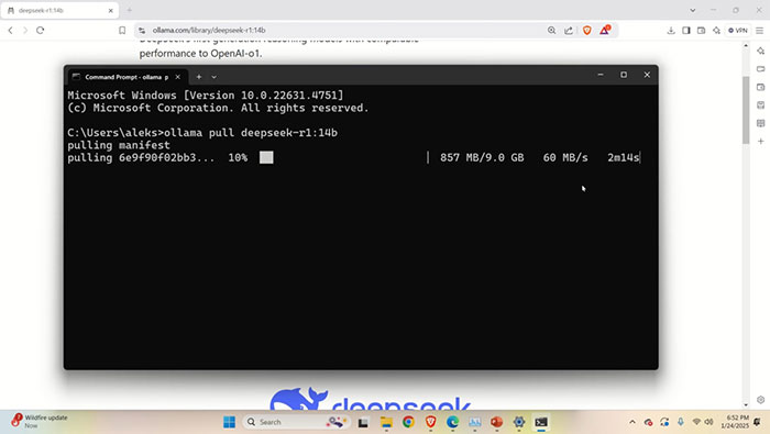 How to install and use DeepSeek AI on your computer. Picture 3