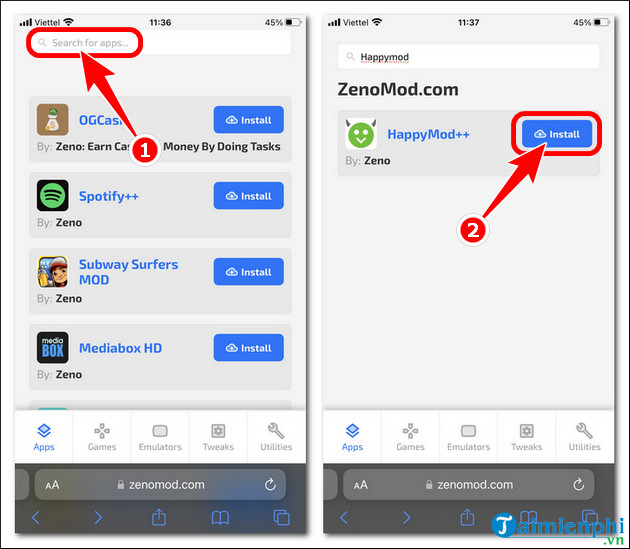 How to install and use Happymod to download games on Android, iOS, and PC fastest Picture 8