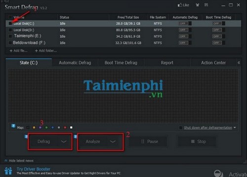 Picture 10 of How to install and use IOBit Smart Defrag to defragment your hard drive.