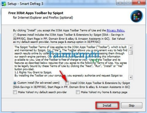 Picture 4 of How to install and use IOBit Smart Defrag to defragment your hard drive.