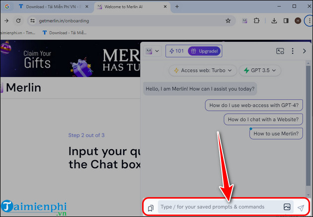 How to install and use Merlin Chatgpt Chrome on your computer Picture 5