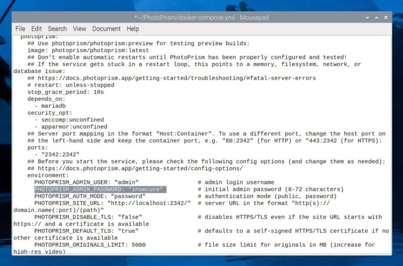How to install and use PhotoPrism on Raspberry Pi Picture 2