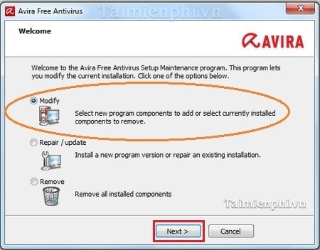 Picture 10 of How to install Avira Free Antivirus on your computer