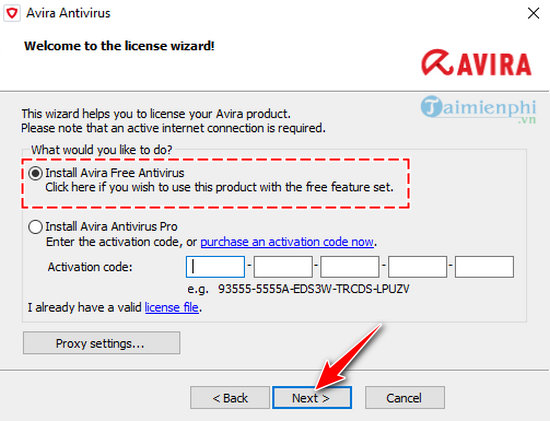 Picture 5 of How to install Avira Free Antivirus on your computer