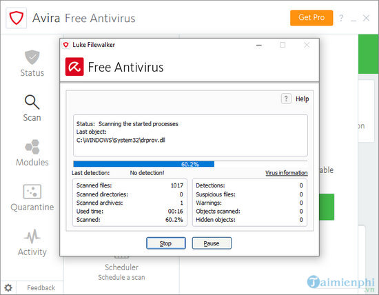 Picture 8 of How to install Avira Free Antivirus on your computer