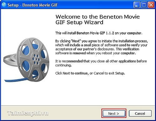 How to install Beneton Movie GIF to create animations quickly Picture 3
