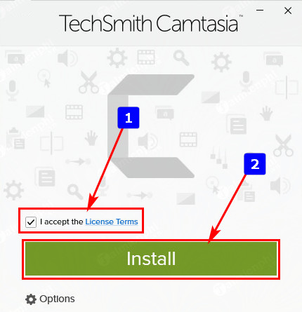 How to install Camtasia Studio 9, 8 to record computer screen video Picture 4