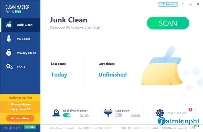 Picture 6 of How to install Clean Master, a computer system cleaning software.
