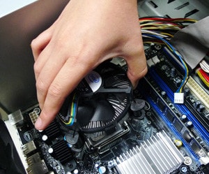 How to install CPU into Mainboard properly, without bent pins Picture 12