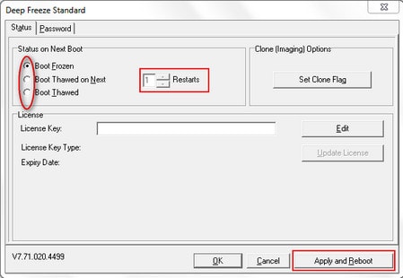 How to install Deep Freeze, software to freeze computer hard drives Picture 10
