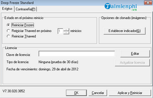 How to install Deep Freeze, software to freeze computer hard drives Picture 8