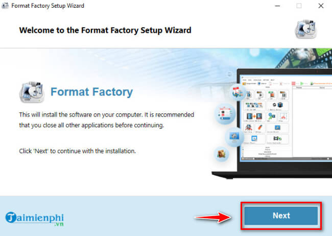Picture 2 of How to install Format Factory on your computer