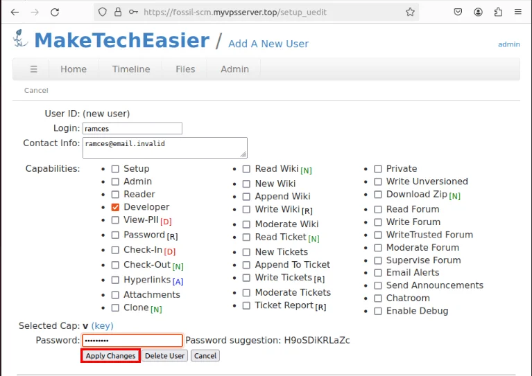 How to install Fossil version control system in Linux Picture 13