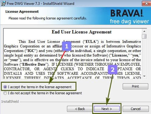 Picture 5 of How to install Free DWG Viewer