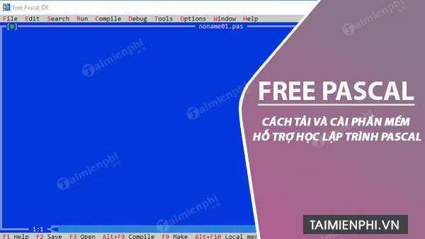 Picture 1 of How to install Free Pascal, software that helps you learn Pascal programming.