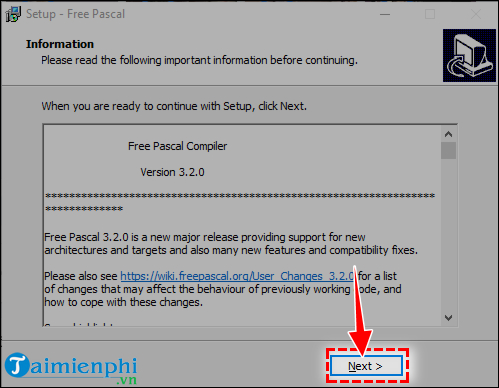Picture 10 of How to install Free Pascal, software that helps you learn Pascal programming.
