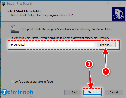Picture 7 of How to install Free Pascal, software that helps you learn Pascal programming.