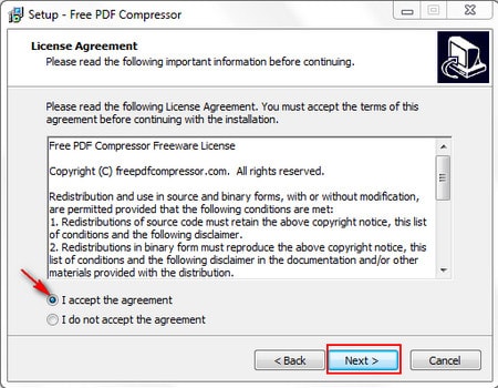 How to install Free PDF Compressor, software to reduce PDF size on your computer Picture 2