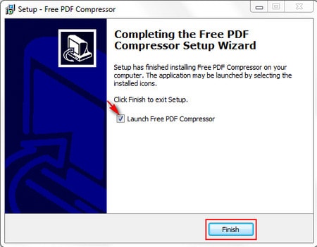 How to install Free PDF Compressor, software to reduce PDF size on your computer Picture 7