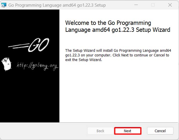 How to Install Go on Windows Picture 2