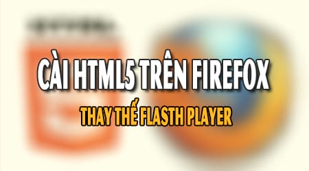 Picture 1 of How to install HTML5 on Firefox as a replacement for Adobe Flash Player