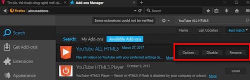 Picture 9 of How to install HTML5 on Firefox as a replacement for Adobe Flash Player