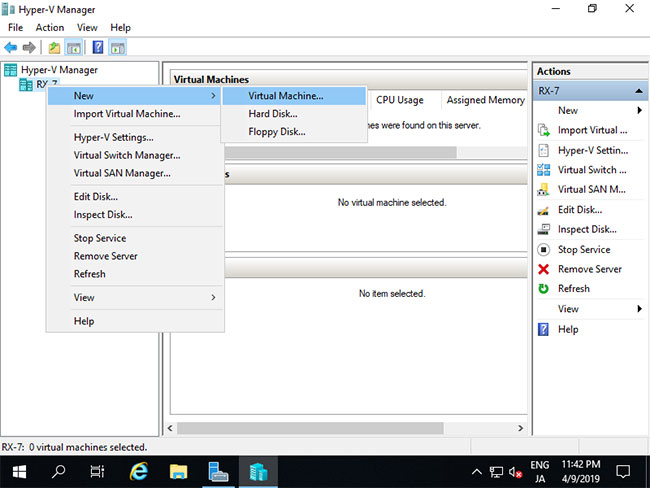 Picture 15 of How to install Hyper-V on Windows Server 2019
