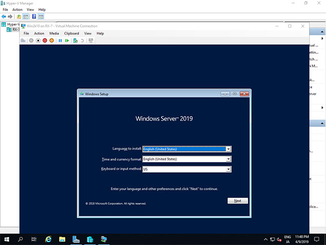 Picture 26 of How to install Hyper-V on Windows Server 2019
