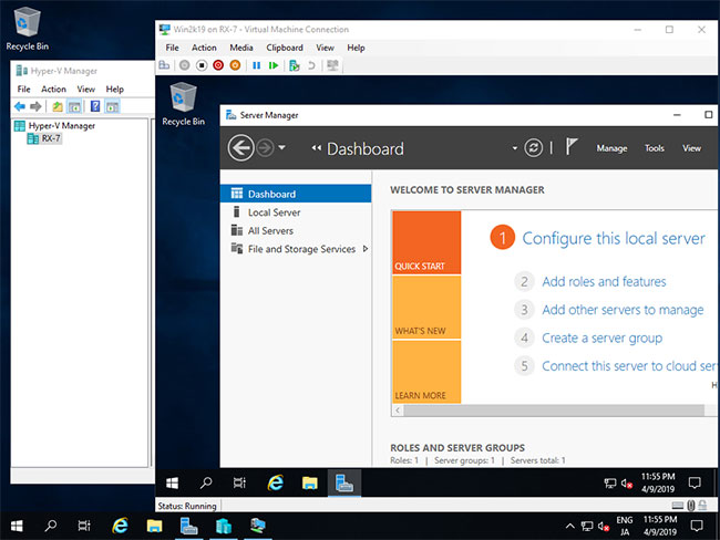 Picture 27 of How to install Hyper-V on Windows Server 2019