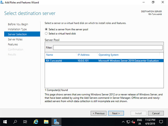 Picture 4 of How to install Hyper-V on Windows Server 2019