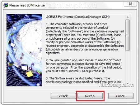 How to install Internet Download Manager to download files on your computer Picture 3