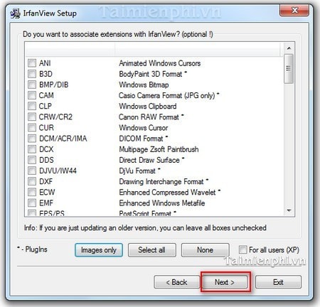 Picture 4 of How to install IrfanView to display animated images.
