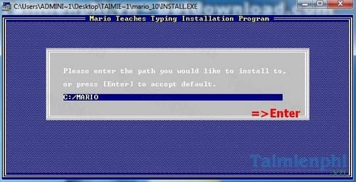 Picture 5 of How to install Mario, a software for practicing 10-finger typing on a computer or laptop.