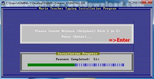Picture 7 of How to install Mario, a software for practicing 10-finger typing on a computer or laptop.