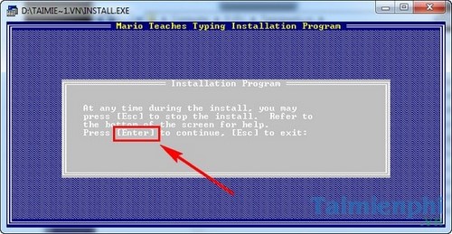 Picture 3 of How to install Mario on Windows 7, an effective software for practicing 10-finger typing.